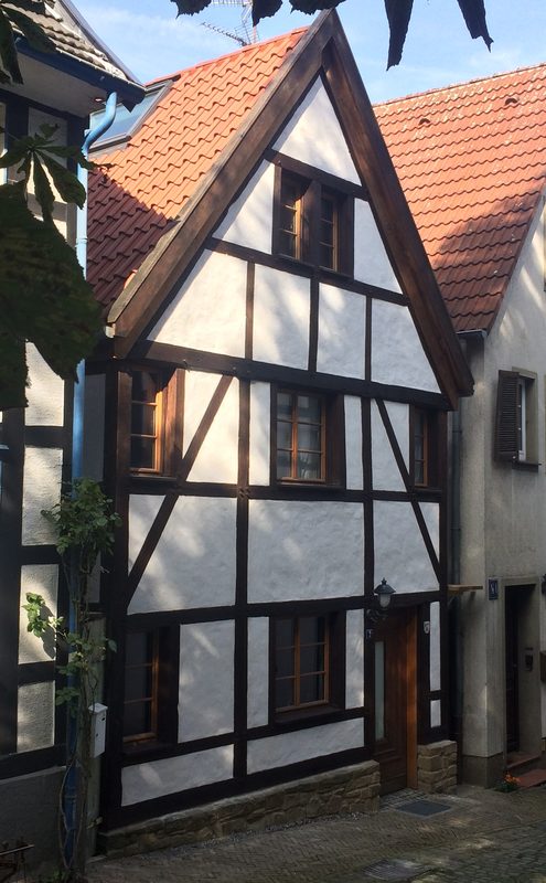 Trass-Kalkputz außen (Fachwerkhaus in Unna)