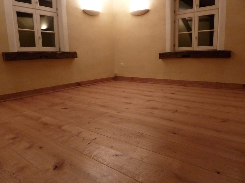 Eichenvollholzboden